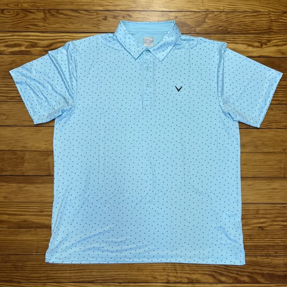 Callaway Other - Callaway Men's Performance Short Sleeve Golf‎ Polo XL Limpet Shell